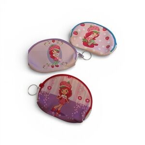 Charming Kids Coin Pouch Set - Pink and Red